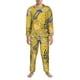 thumbnail image 3 of Balery White Wine Seamless Pijama para Hombre de Dos Piezas con Manga Larga, Conjunto de Dormir y Descanso Suave con Bolsillos-X-Large, 3 of 7