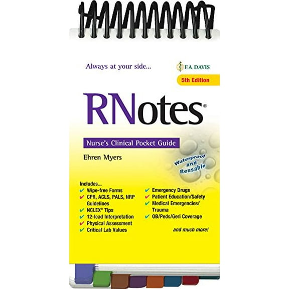 Pre-Owned RNotesÃ‚Â®: Nurse's Clinical Pocket Guide Paperback