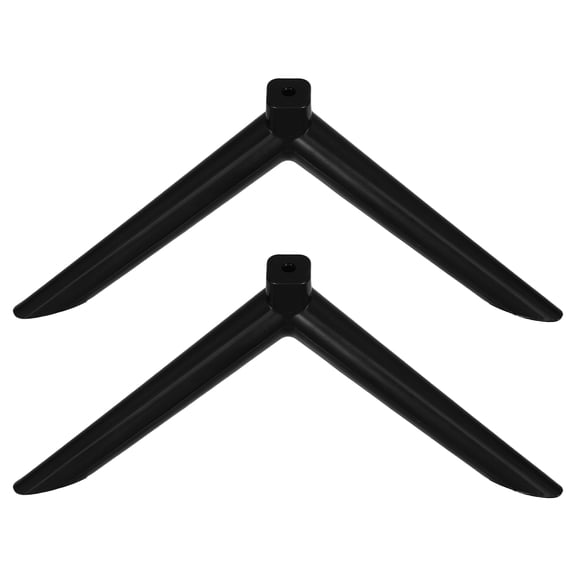 GAXIRE TV Legs Sturdy Support Black, 1 Pair, Replacement Stand for Flat Screen TVs 7.3 x 2.4 x 2.2 Inches