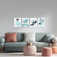 thumbnail image 2 of ZHONGYUTONG 4 Piece Makeup Canvas Wall Art Flower Dress High Heels Perfume Painting Women Fashion Pictures for Girl Bedroom Beauty Wall Decor Framed (8.00" x 12.00" x 4PCS), 2 of 5