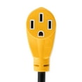 thumbnail image 7 of Camco Power Grip Dogbone RV Electrical Adapter - 125 Volts, 1875 Watts - 12-inches, Yellow (55168), 7 of 7