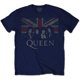 thumbnail image 1 of Queen - Camiseta Bandera de Reino Unido para Adultos Unisex (Azul Marino), 1 of 2