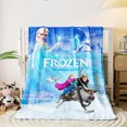 thumbnail image 3 of Manta de Frozen. Manta para las cuatro estaciones. Para sofá, cama, sala de estar, manta de picnic para viajes, regalos, cosas más extrañas, 3 of 5
