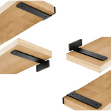 Wooden Floating Shelves for Wall Decor - 3 Tier