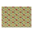 thumbnail image 1 of Spanish Cutting Board, Dancing Mexican Women Cactus and Chili Peppers Jalapeno Latin Motif, Decorative Tempered Glass Cutting and Serving Board, in 3 Sizes, by Ambesonne, 1 of 2