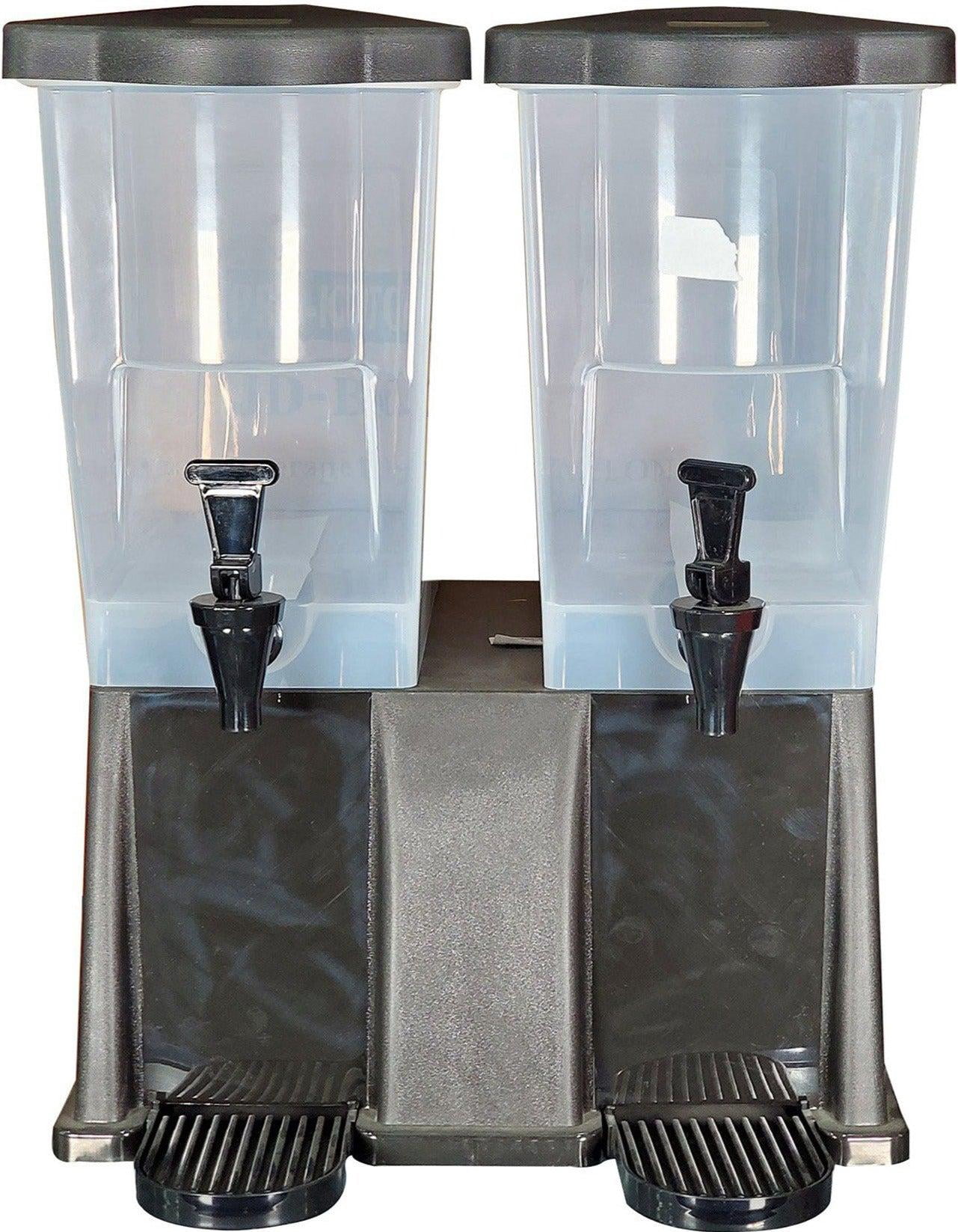 JD - Distributeur de Boissons Rectangulaire 22L - Distributeur de Boissons Double pour Usage Commercial (1ct)