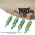 thumbnail image 4 of 2024-4Pcs RC Car Shock Absorber Aluminum Alloy Stable High Elasticity Front Rear Shock Damper for TRAXXAS E Revo 1/16 RC Car Green, 4 of 5