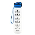 thumbnail image 1 of Bouteille d'Eau de Sport 1,5l avec Marqueur de Temps Capacité Sans BPA Étanche Réutilisable, 1 of 8