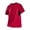 C821/Red, variant on Men's T-Shirts 2026 Summer Color Block Silk Short Sleeve T Shirt Mesh Loose Fitting Running Breathable Vacation Beach