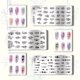 thumbnail image 3 of Juego de 3 placas para estampar uñas con diseño de plantas y flores. Plantillas para estampar uñas con puntas de acero inoxidable., 3 of 9
