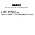 thumbnail image 2 of CMX Front Rear Disc Brake Caliper Assembly Left Right Side (Driver Passenger) Kit for Car Mazda 3 Sport KBC-100495, 2 of 10