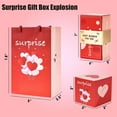 thumbnail image 3 of Merry Christmas Surprise Gift Boxs, Funny Money Gift Box Explosion Pop Up Folding Bouncing Gift Box Money New year Christmas Game, 3 of 8