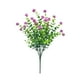 thumbnail image 2 of Ramos de flores de té artificial de eucalipto | Decoración floral realista de simulación de plástico para casa, jardín, oficina | Hojas y capullos realistas | Paquete de 2 | 34cm | Duradero y, 2 of 6