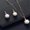 gold, variant on Necklace Pearl Elegant Jewelry Set Fashion Earrings Necklace Bridal Jewelry Necklaces Non Tarnish Chain Necklace, Long Necklaces Jewelry Gift