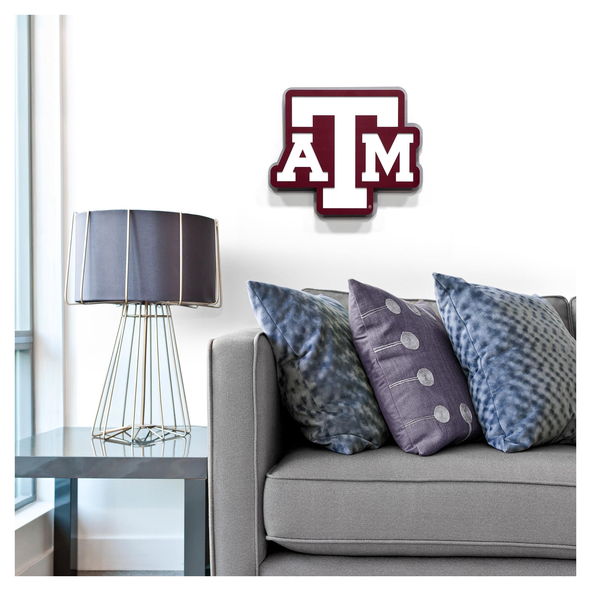 IDNA Texas A&M Aggies 14" 3DX Logo Die Cut Wall Art