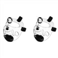 thumbnail image 1 of 2X Máscara de Taekwondo Taekwondo Protector Transparente Desmontable Máscara Protectora para Deportes Boxeo Taekwondo Niños, 1 of 5