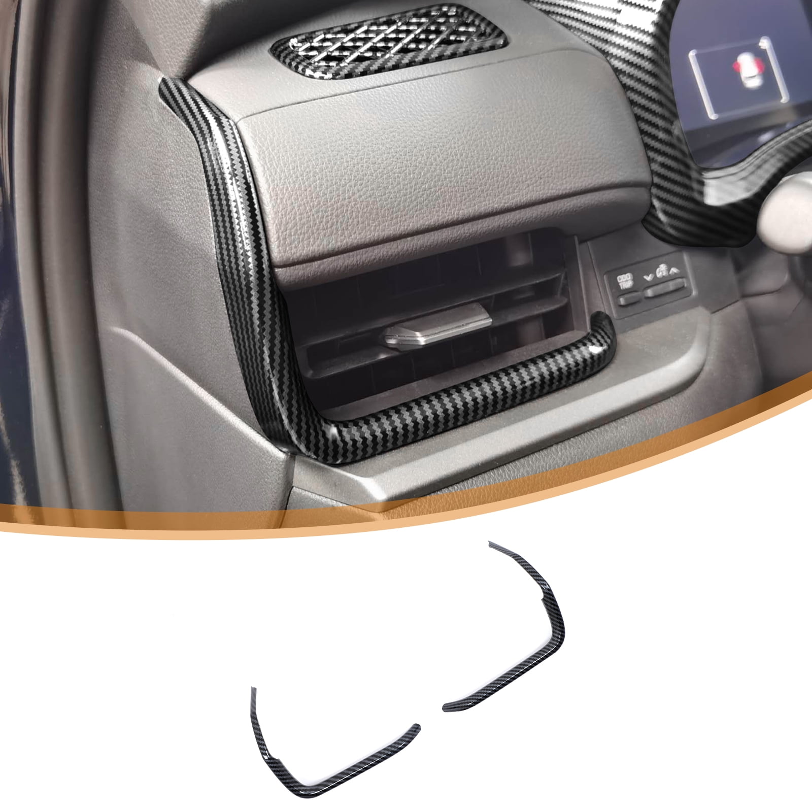 Center console side air vent trim for the 2024 Toyota Grand Highlander,  air vent trim, car center console trim kit accessories