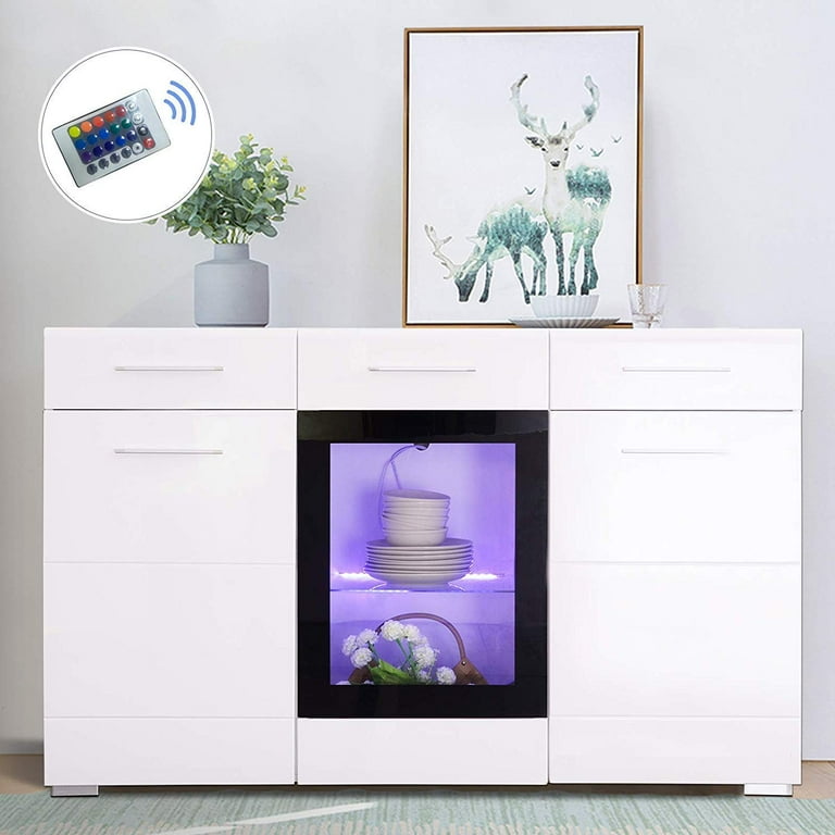 Mecor sideboard on sale cabinet buffet