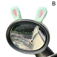 thumbnail image 4 of Rabbit Ear Electric Bike Rearview Mirror Decoration Small Accessory Motorcycle Tricycle Electric Bike Modification Universal Doll Cute 2pcs, 4 of 7