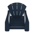 thumbnail image 1 of Crystal Harbor Collection Essential Resin Patio Adirondack Chair, 1 of 4