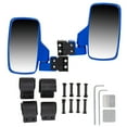 thumbnail image 2 of Heavy-Duty Blue UTV Side View Mirror Set for Can-Am Maverick X3 Defender Commander - Adjustable Folding Mirrors, 2 of 7