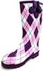 Purple/ Pink Argyle Plaid