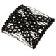 thumbnail image 1 of Double Peines Clip Elástico Mujer Accesori El Cabello Herramienta de Peinado - Estilo 4-Negro Macarena peines dobles elásticos, 1 of 8