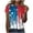 A05_Multicolor, variant on Yghzkop Women's Summer T-Shirts 4th of July Independence Day Casual Looes Fit V-Neck Patriotic Blouses Short Sleeve Shirts USA Flag Stars Stripes Graphic Tops Shirt