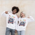 thumbnail image 4 of Happy Easter Bulldog American Flag Truck Bunny Ears Sweatshirt Unisex Merch Dog Lover Gifts Idea - 03001, 4 of 6