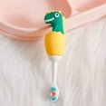 thumbnail image 1 of WIFKLSIIPG Children's Toothbrush Soft Hair Small Head Independent Packaging Cute Dinosaur Cartoon Ten Thousand Hair Toothbrush, 1 of 3