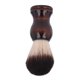 thumbnail image 2 of Brocha de afeitar de pelo suave, brocha de espuma de afeitar para barbero, mango de madera, cepillo de limpieza para afeitar barba, 2 of 14