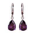thumbnail image 3 of Ladies Fashion Colorful Diamond Water Drop Stud Earrings Jewelry, 3 of 8