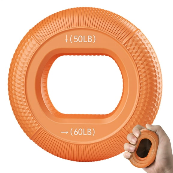 Silicone Finger Gripper Ring, Hand Muscle Strengthener Ring, Wrist Finger Trainer, Exercise Carpal Expander, Double-Force Finger Exerciser, Gym Strength Finger Gripper for Workout Fitness Device