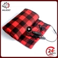 thumbnail image 2 of Manta de calefacción eléctrica para coche, interruptor LCD rápido, ajuste de control de temperatura, accesorios de Camping de invierno, 100x60cm, 12v, 2 of 4