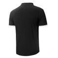 thumbnail image 2 of Floenr Mens T Shirts,Men's Plus Size Shirts Solid Color Short Sleeve T-Shirts Button-Up Shirts, 2 of 5