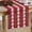 Red Base, variant on Sm:)e Beige Base With Green Christmas Tree Pattern,Woven Christmas Table Runner,12x72 Inch Rustic Christmas Style, Decorations for Kitchen & Dining Tables, Home Parties