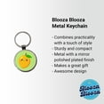 thumbnail image 2 of Mango Cute Happy Fruit Metal Round Keychain, 2 of 7