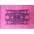 thumbnail image 1 of Ahgly Company Indoor Rectangle Oriental Pink Traditional Area Rugs, 8' x 12', 1 of 4
