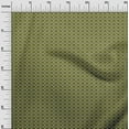 thumbnail image 3 of oneOone Cotton Silk Olive Green Fabric Geometric Quilting Supplies Print Sewing Fabric By The Yard 42 Inch Wide, 3 of 4