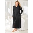 thumbnail image 4 of Only Necessities Plus Size Long Snap-Front Knit Lounger, 4 of 6