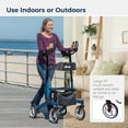 thumbnail image 6 of Drive Medical Elevate Upright Walker, Blue, 6 of 9