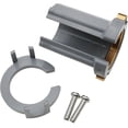 thumbnail image 3 of 1 PCS Kitchen Faucet Fixing Nut Plastic Faucet Lock Nut Anti Loosening Nut Faucet Tool for Kitchen and Bathroom (Gray), 3 of 6