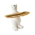 thumbnail image 5 of TISHITA Bear Figure Table Ornament Storage Tray for Jewelry And Rings in The Office , Standing, 5 of 8