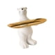 thumbnail image 5 of Figura de oso Adorno de mesa Bandeja de almacenamiento de la bandeja creativa Aretes Anillos Bandeja de dulces para el gabinete de entrada al estante De pie, 5 of 9