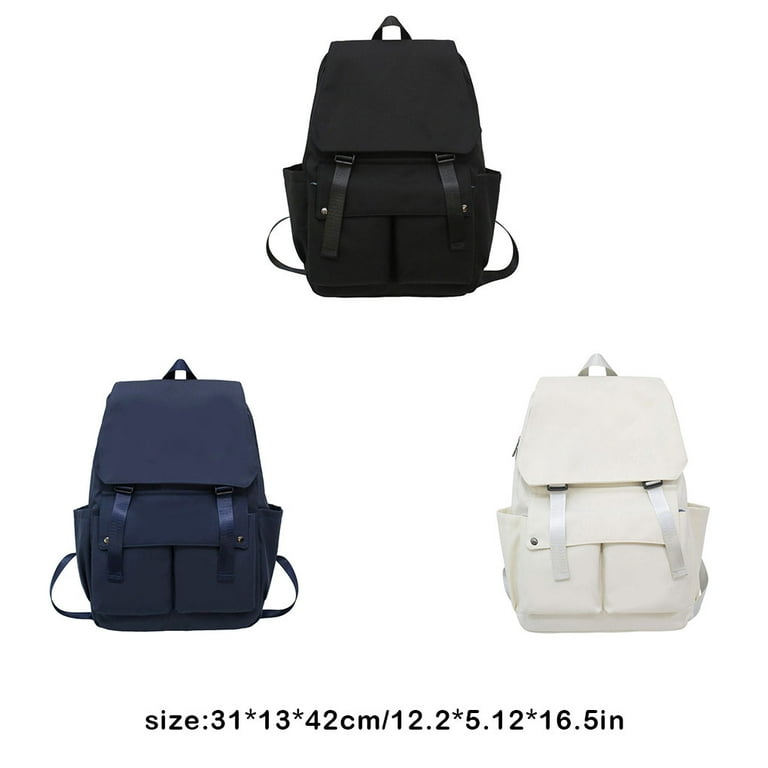 ADVEN Student Backpack Senior High School Wide Belt Computer
