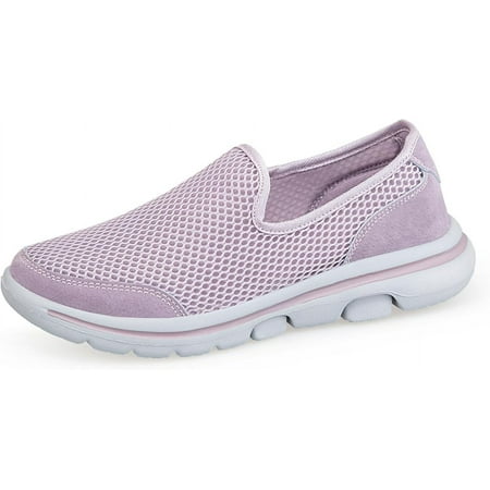 Orthopedic Shoes for Women Men Comfortable Walking Shoes Lightweight Breathable Knit Loafers