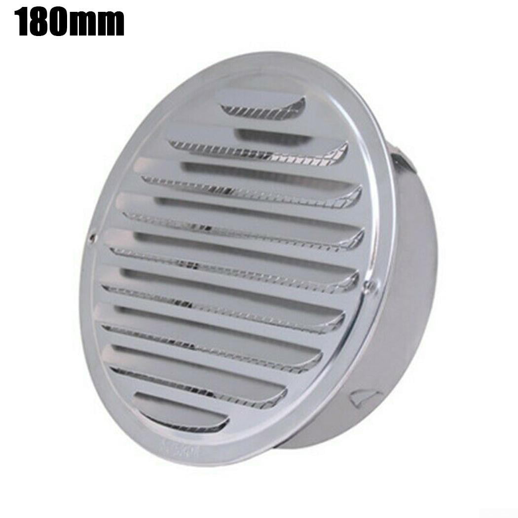 Satin Air Vent Grille with Fly Screen Square Duct Ventilation Cover