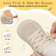 thumbnail image 5 of JOINFREE Baby Knit Sock Shoes for Boys Girls First Walking Shoes Infant Barefoot Moisture Wicking Shoes, 5 of 9