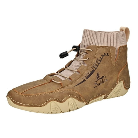 

Jungdeepe Couple Spring And Autumn New Mid Top Ankle Boots Men s Fashion Socks Mouth Casual Shoes R Men Boot Mens Half Boots Snowmobile Boots Chukka Boots Men Wide Work Construction Boots