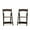 Fruitwood, variant on Flash Furniture 2 Pack HERCULES Series Black Wood Folding Chair with Vinyl Padded Seat